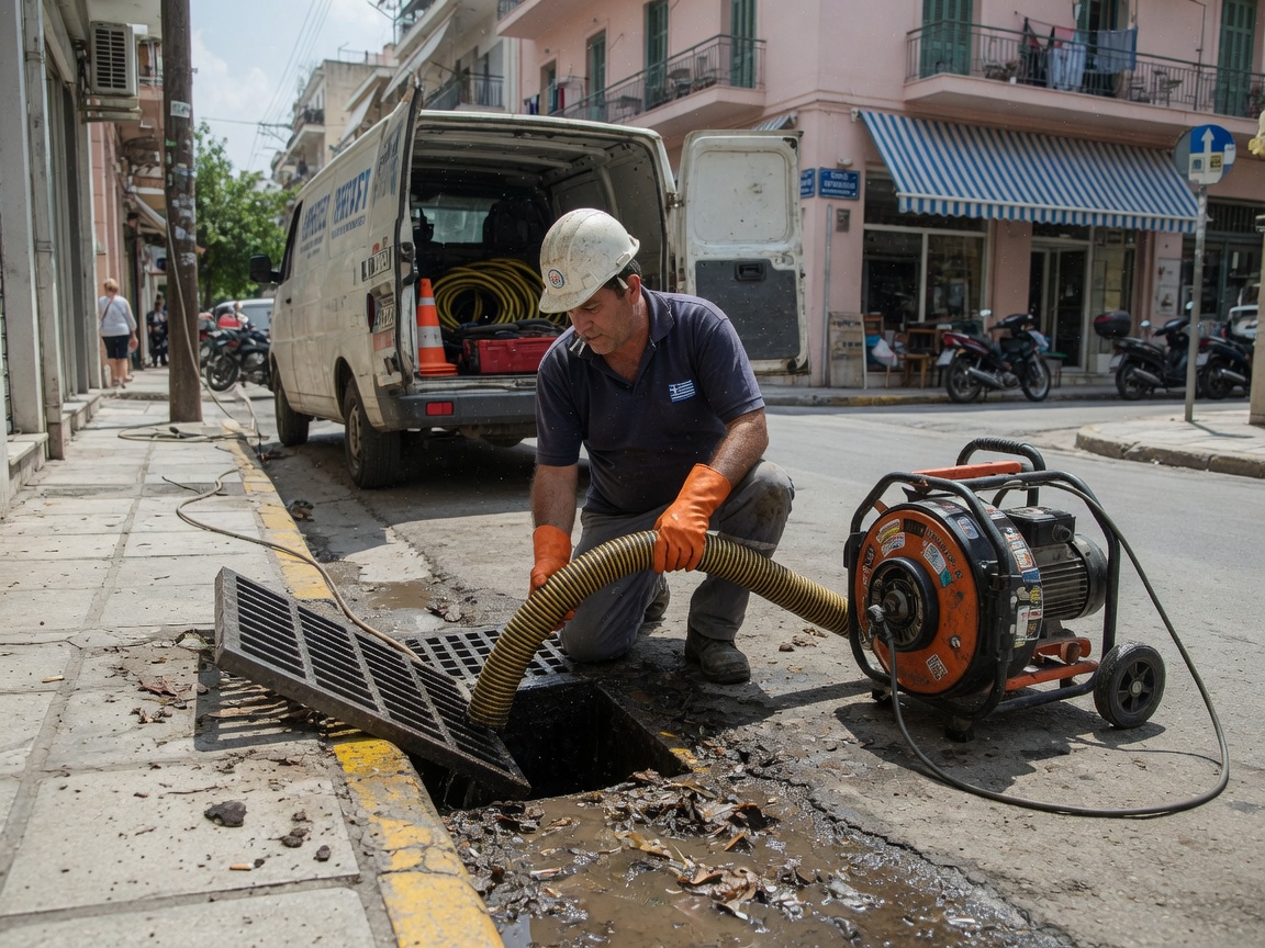 Emergency Drain Cleaning in Athens