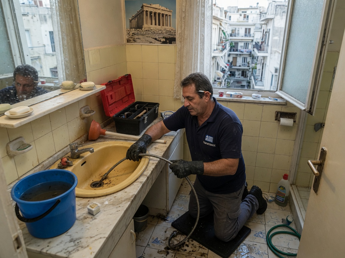 Slow Drain Cleaning in Athens